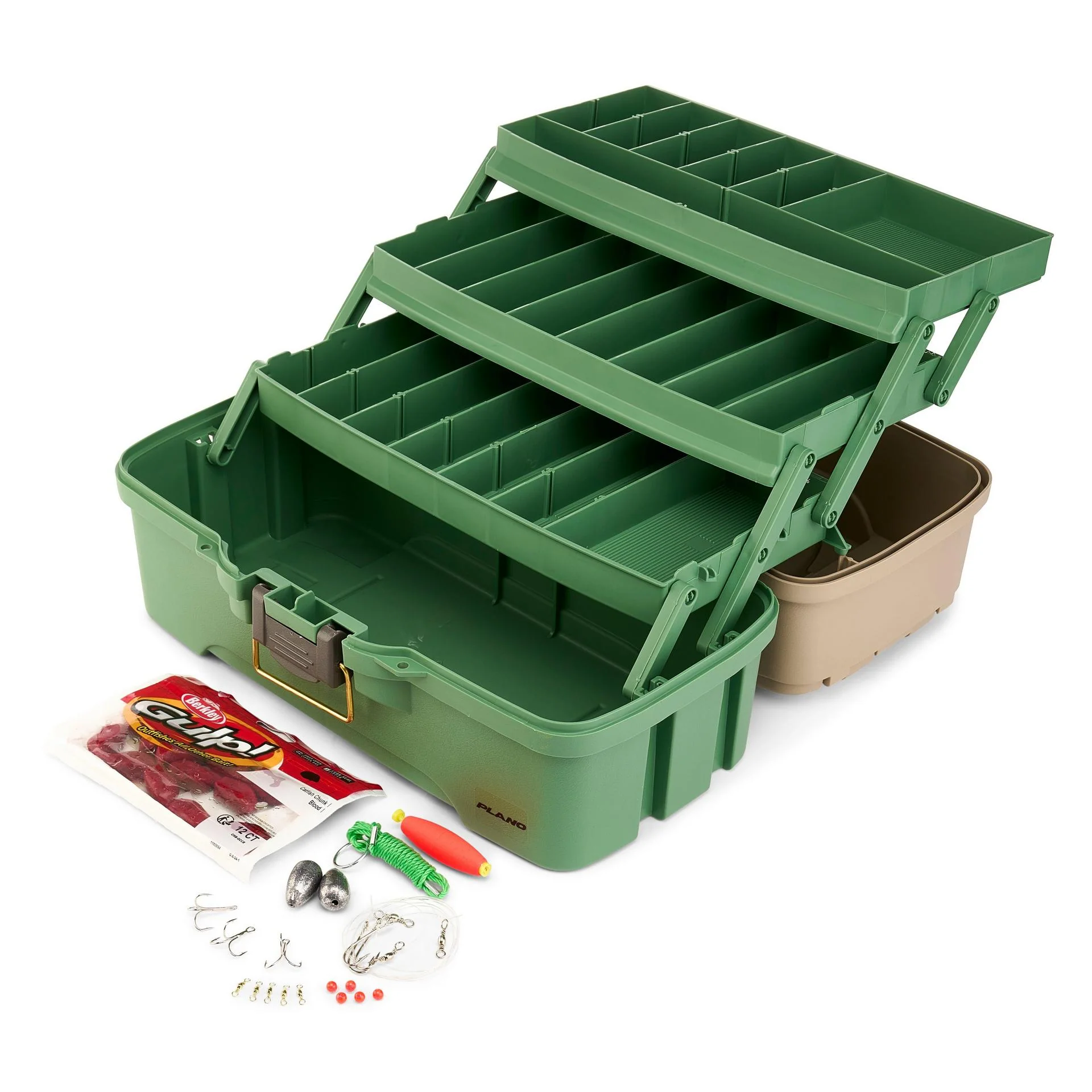 Tackle Boxes Three-Tray Tackle Box Catfish Kit - PLANO® Outdoors