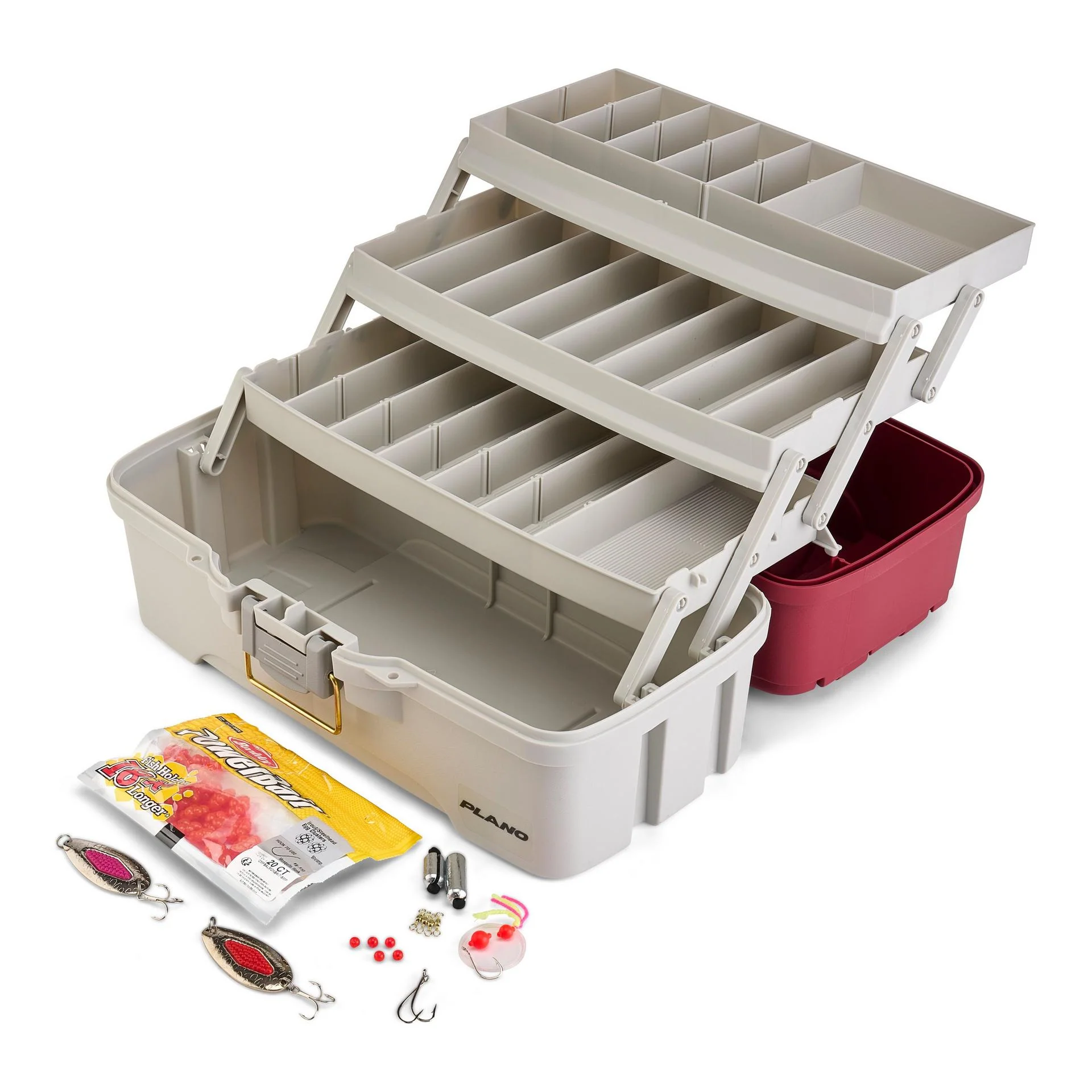 Three-Tray Tackle Box Salmon Kit